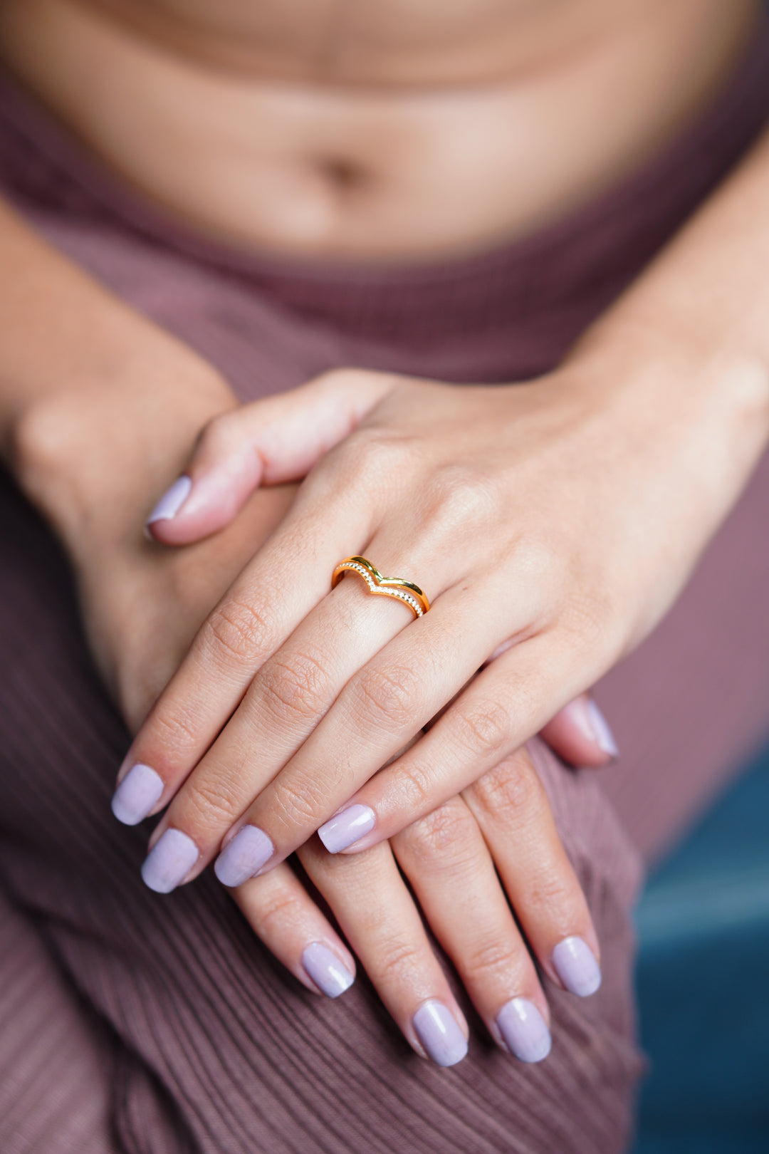 Heart's Desire Gold Plated Ring