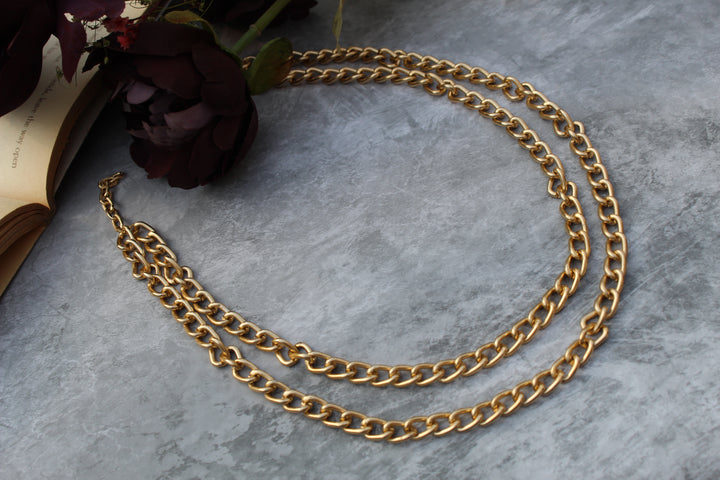 Two Layer Chain Necklace