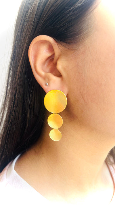 Round Statement Earring