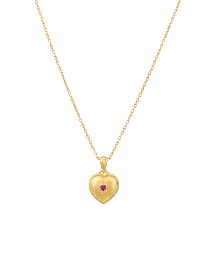 Sparkle Heart Pendant with chain