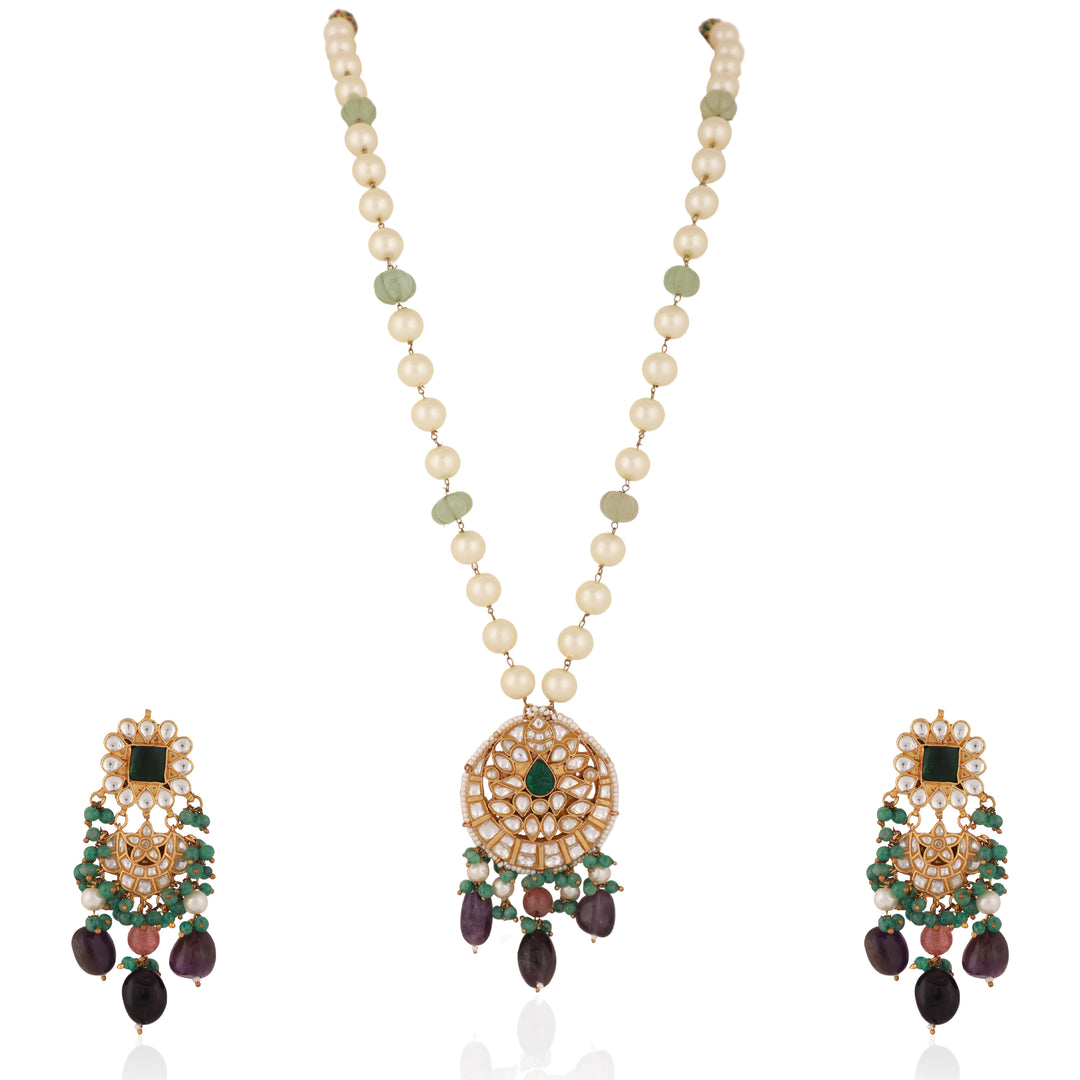 Sea Green necklace set