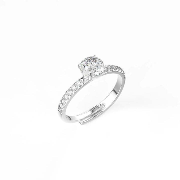 Radiant Solitaire Ring