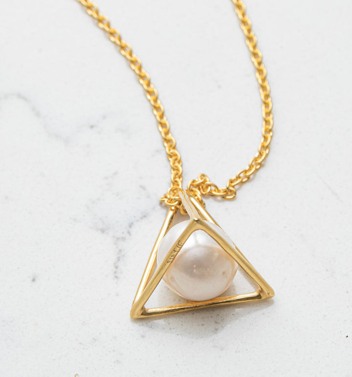 Pyramid necklace