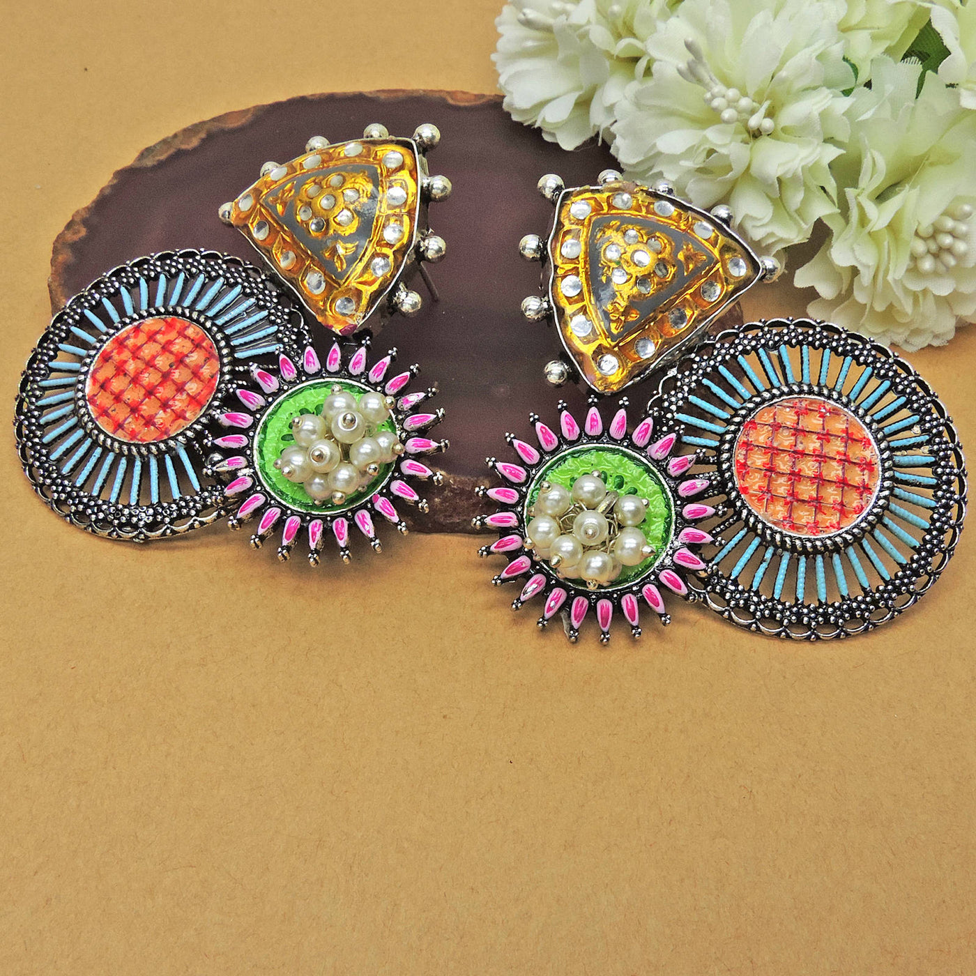 Indigo Chakra Earrings
