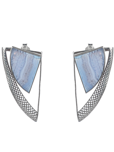 Blue and Blus Earrings