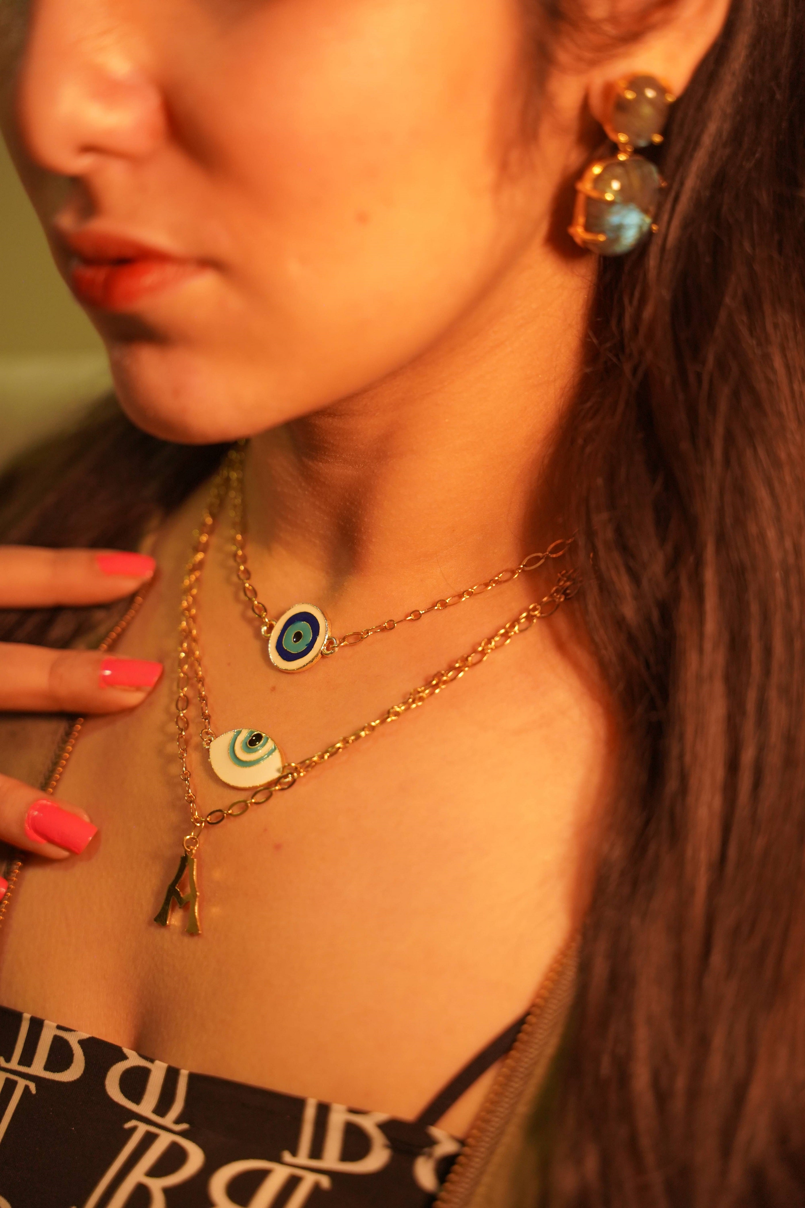 Lucky Brand | Jewelry | Lucky Brand Evil Eye Layered Necklace | Poshmark