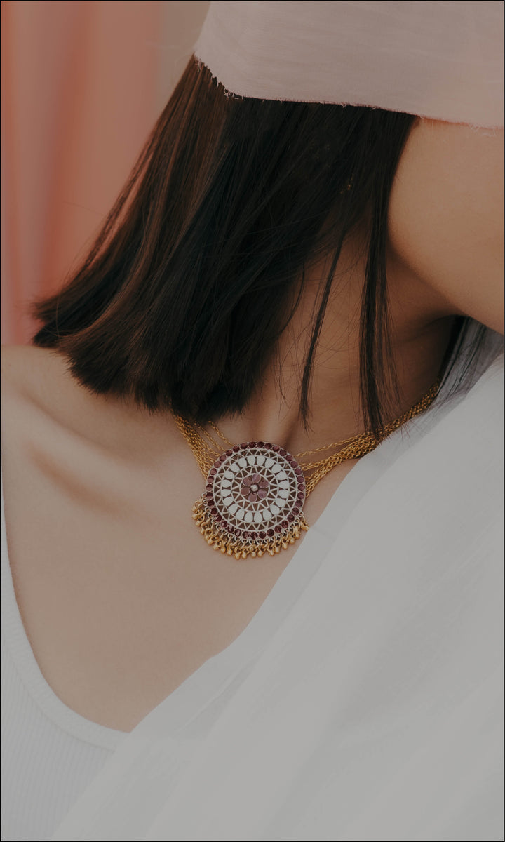 Mandala neckpiece