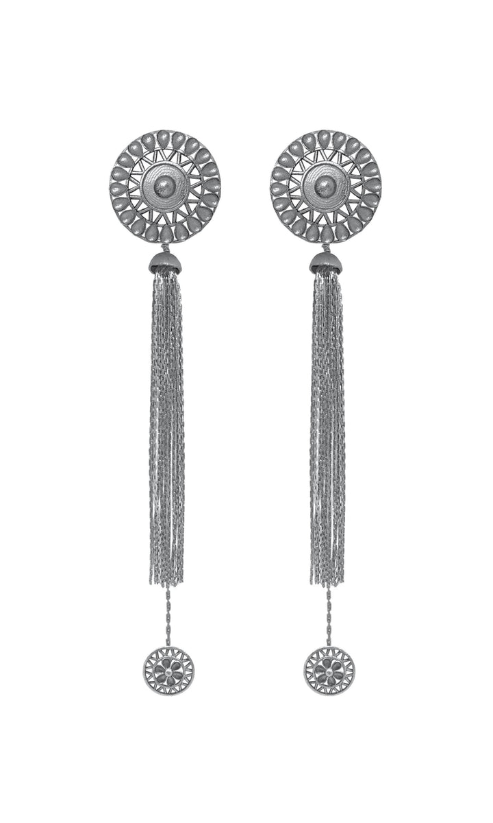 Flora Tassel Earrings