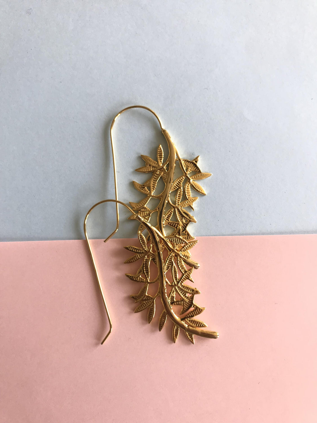 Olive Branches Earrings