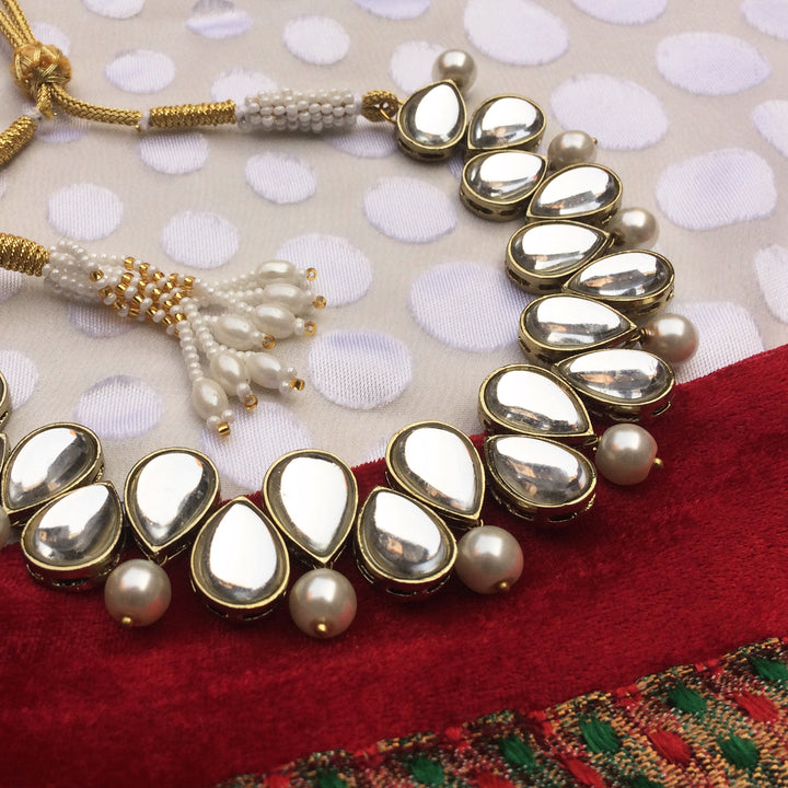 Kundan and Pearl Necklace